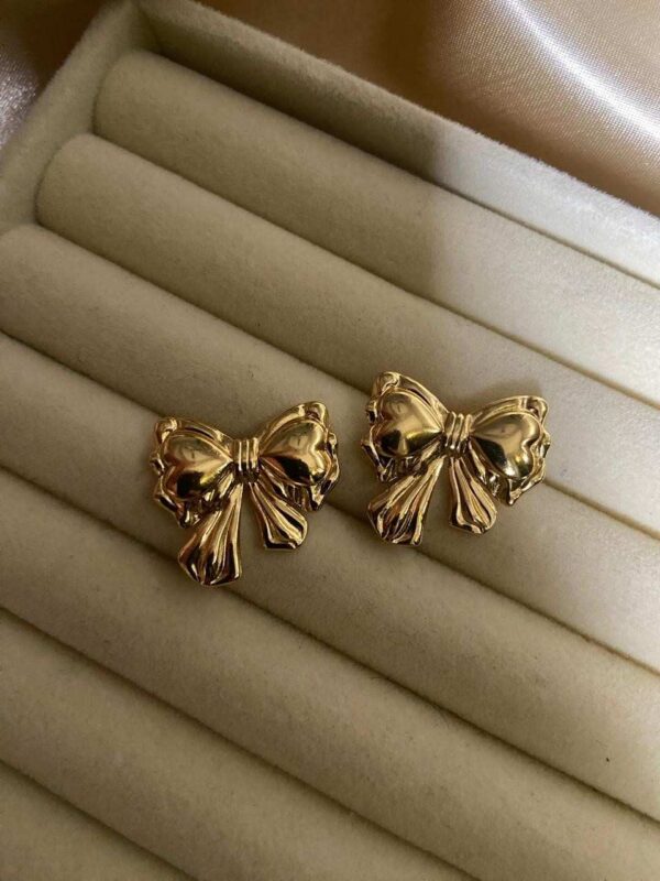 cute bow earring