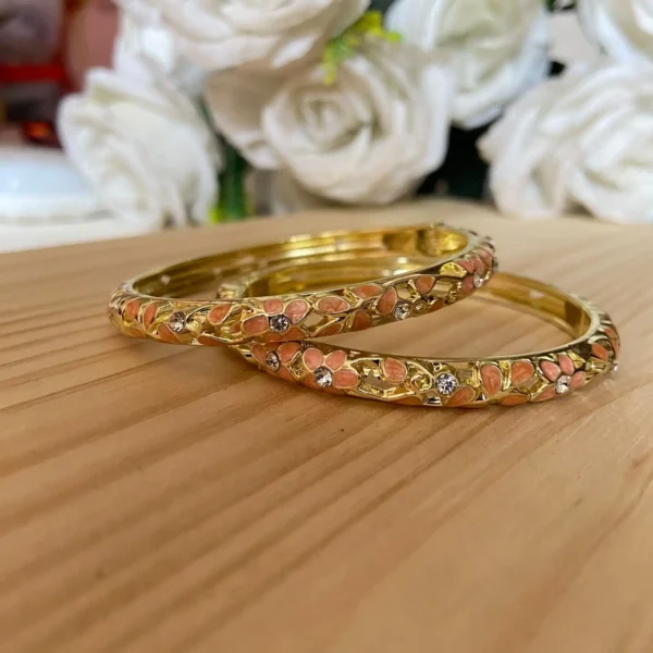 Enamel Bangles Pair